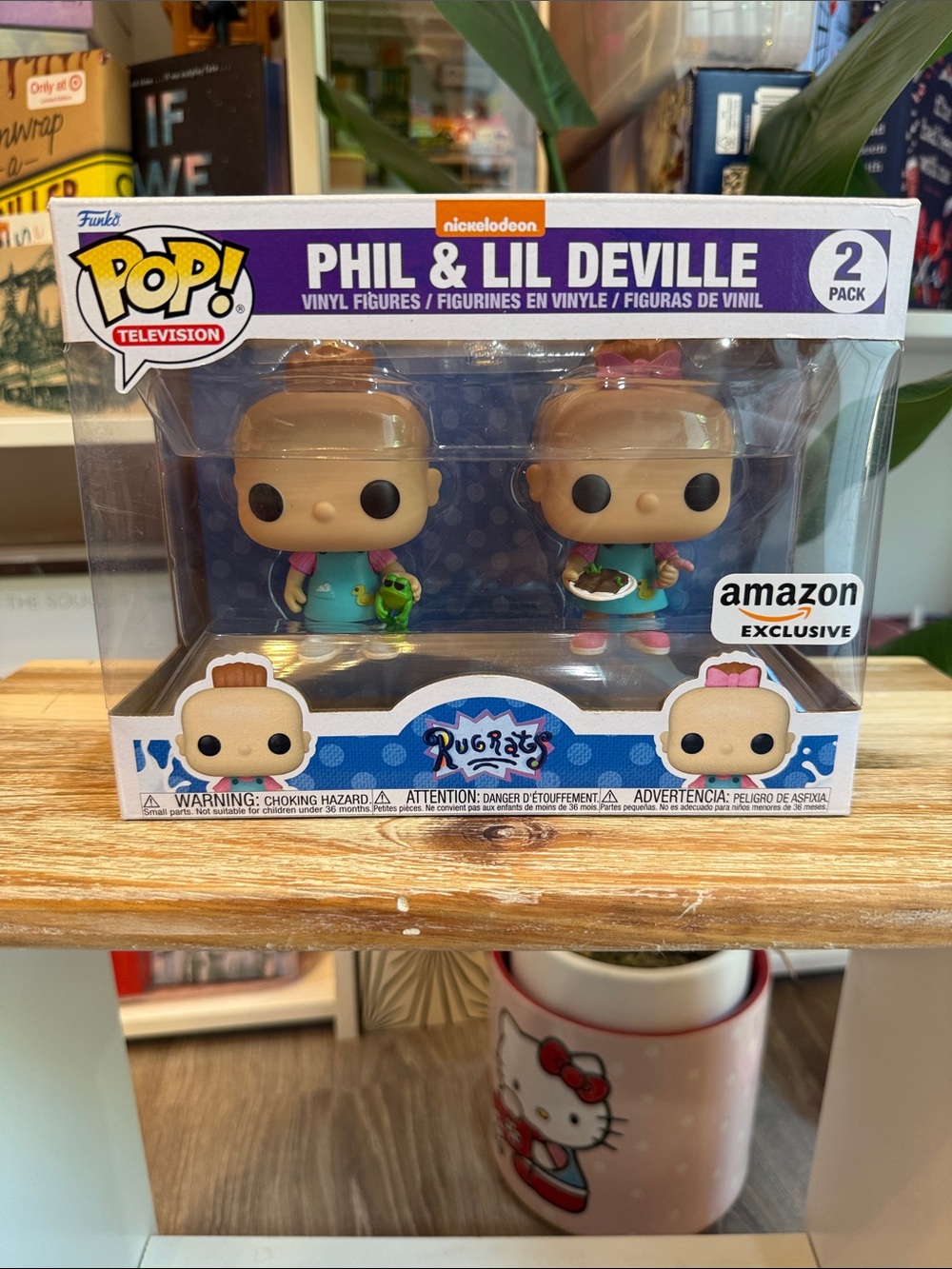 Funko Phil & Lil DeVille 2-Pack - Teal, Pink, Purple